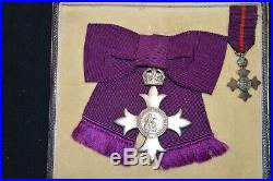 Croix De Membre De L'ordre De L'empire Britannique 1916 Premier Modele Mbe-