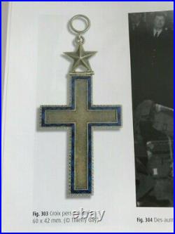 Croix aumônier Catholique Indochine Algérie fabrication privée parachutiste