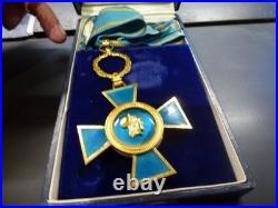 Croix commandeur ordre de l'honneur Grece, boite du Ministere Affaires Etrangères