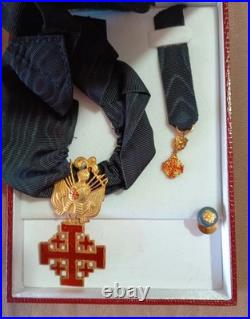 Croix de Commandeur de l'Ordre Pontifical du Saint Sépulcre VATICAN TBE