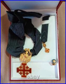 Croix de Commandeur de l'Ordre Pontifical du Saint Sépulcre VATICAN TBE