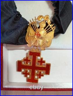 Croix de Commandeur de l'Ordre Pontifical du Saint Sépulcre VATICAN TBE