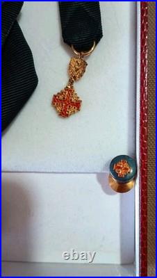 Croix de Commandeur de l'Ordre Pontifical du Saint Sépulcre VATICAN TBE