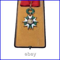 Croix de Commandeur de la Légion d'Honneur 3ème République 1870 avec écrin AB