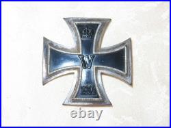 Croix de Fer 1 Classe avec Étui Avec Rare Fabricants 800 Kmst Drgm! 1 Wk