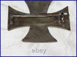 Croix de Fer 1 Classe avec Étui Avec Rare Fabricants 800 Kmst Drgm! 1 Wk