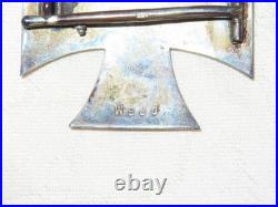 Croix de Fer 1 Classe avec Étui Avec Rare Fabricants 800 Kmst Drgm! 1 Wk