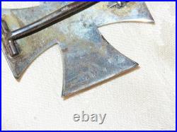 Croix de Fer 1 Classe avec Étui Avec Rare Fabricants 800 Kmst Drgm! 1 Wk