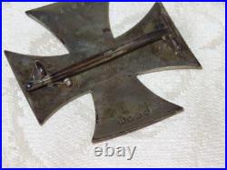 Croix de Fer 1 Classe avec Étui Avec Rare Fabricants 800 Kmst Drgm! 1 Wk