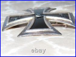 Croix de Fer 1 Classe avec Étui Avec Rare Fabricants 800 Kmst Drgm! 1 Wk