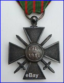 Croix de Guerre 1914-1918, argent