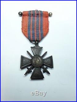 Croix de Guerre 1939 Milan Ruban Giraud