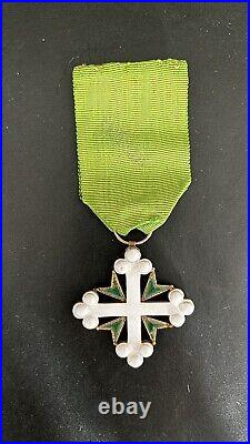 Croix de chevalier de l'Ordre de Saint Maurice et Lazare en or