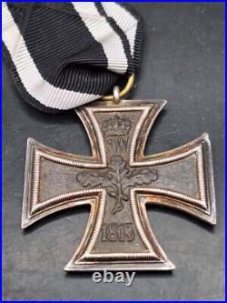 Croix de fer EK Militaria 1813 1914 Ordre Militaria avec ruban 48