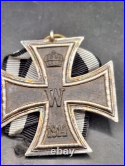 Croix de fer EK Militaria 1813 1914 Ordre Militaria avec ruban 48