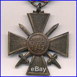 Croix de guerre 1939 1942