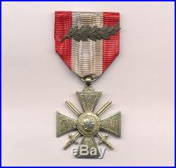 Croix de guerre T. O. E. En vermeil