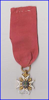 Croix de l'ordre royal et militaire de Saint-Louis en Or de 1817