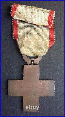 Croix de la Société Polytechnique de Sauvetage. Ancre argentée