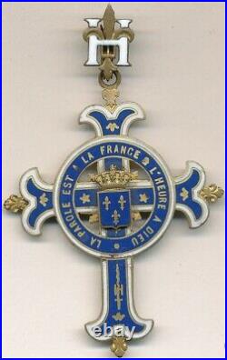 Croix de partisan dHenry V, Comte de Chambord