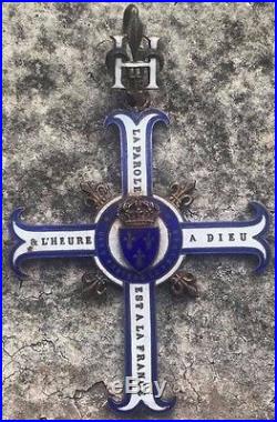 Croix du comte de Chambord, royalisme