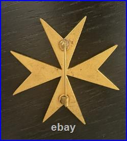 Croix émaillée ancienne Ordre de Saint Lazare