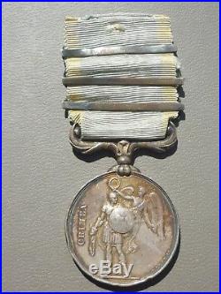 D1 Ancienne médaille guerre de CRIMEE 1854 SECOND EMPIRE french medal