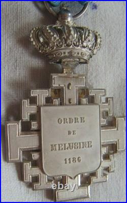 DEC8276 CHEVALIER ORDRE DE MELUSINE de la MAISON DE LUSIGNAN
