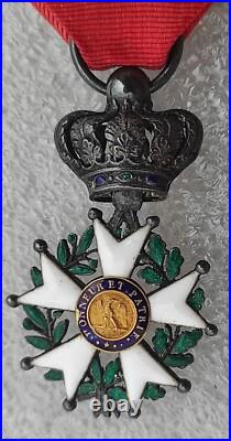 DEMI TAILLE LEGION HONNEUR MODELE PRESIDENCE medaille croix chevalier miniature
