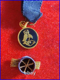 Dec4198 Commandeur Odre De La Chouette Order Medal
