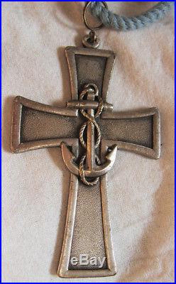 Dec5196 Croix D'aumonier De La Marine 1939