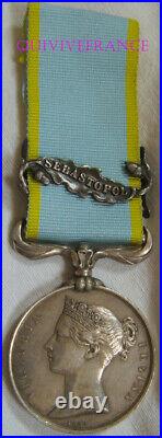 Dec6789 Medaille De Crimee 1854 Sebastopol Napoleon III