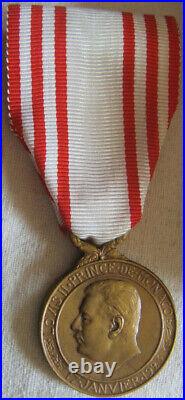 Dec7578 Medaille D'honneur Du Travail Louis II De Monaco