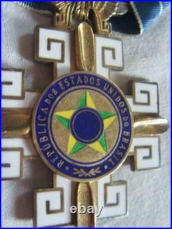 Dec8266 Commandeur Avec Plaque Ordre Du Merite Aeronautique Bresil