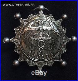 Decoration Argent 19° Siecle Conseil Des Prudhommes Toulouse Sup Rare