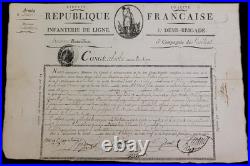 Document infanterie de ligne 3 e demi brigade livourne