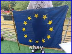 Drapeau OFFICIEL EUROPÉEN 12 étoiles