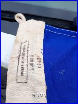 Drapeau en coton daté de(1942) (FNFL) 157cm X90cm Croix de Loraine, Repro