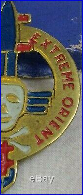 EXTREME ORIENT Medaille INSIGNE Beret COMMANDO Militaire Francais MILITARIA Z3