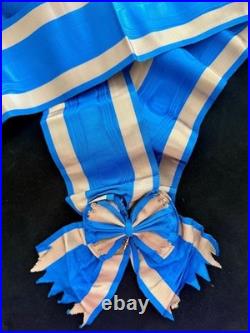 Echarpe de Grand Croix de l'Ordre de la Couronne de Roumanie 2éme Type