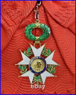 Écharpe de grand-croix de l' Ordre de la Légion d'honneur TBE
