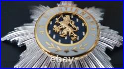 Écharpe et Plaque de grand-croix de l' Ordre d'Orange-Nassau PAYS-BAS TBE