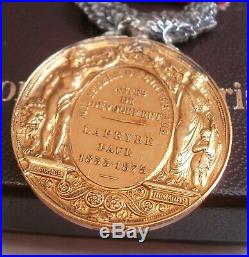 En OR Médaille d'honneur actes courage dévouement FRANCE French medal order