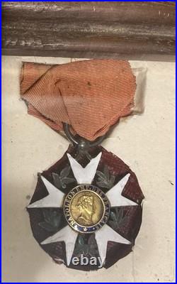 Ensemble Lettre et Légion d'Honneur du 1er Modéle 1er Empire