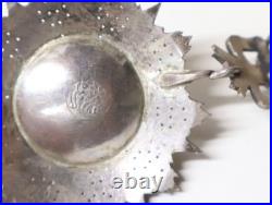 Ensemble de deux Médailles Nichan Iftikhar Tunisie Argent Email Epoque XIX-XXe