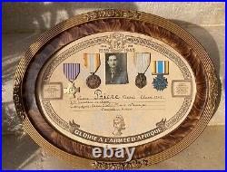Ensemble de médailles de Prlere André Classe 1945