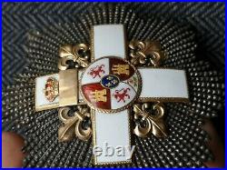 Espagne Ordre Du Mérite Militaire Plaque De Grand-croix Maison Jose Fernz Mayor