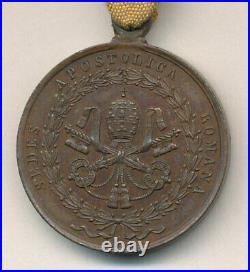 Etats pontificaux Médaille du Siège de Rome 1849
