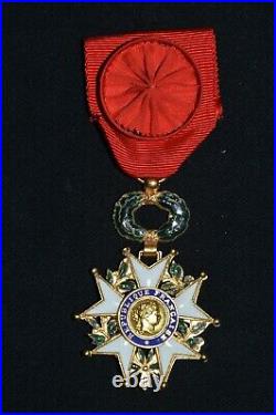 Etoile D'officier Legion D'honneur-5° Republique-french Legion Of Honnor 1958