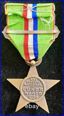 Etoile Maréchal Lyautey avec 1 agrafe Casablanca